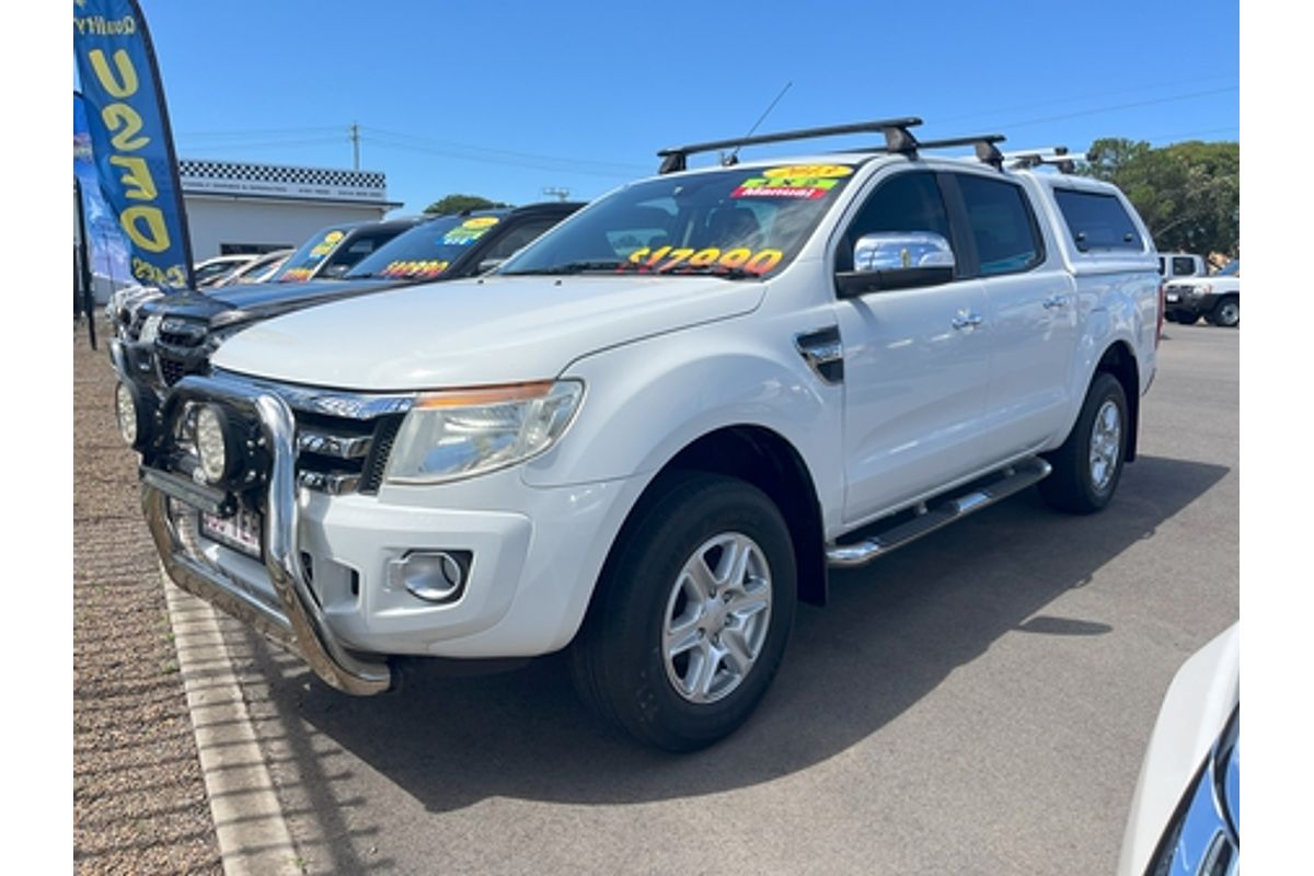 2013 Ford Ranger XLT Hi-Rider PX Rear Wheel Drive