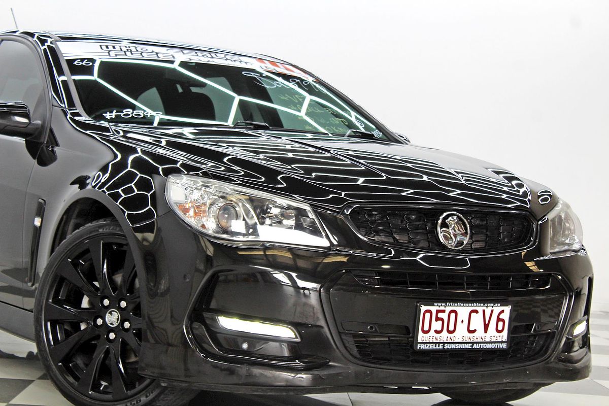 2016 Holden Commodore SV6 Black VF Series II