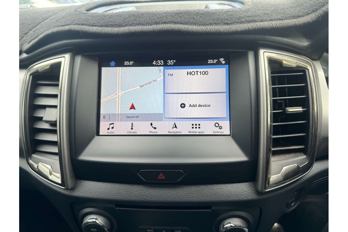 2018 Ford Ranger XLT PX MkIII 4X4