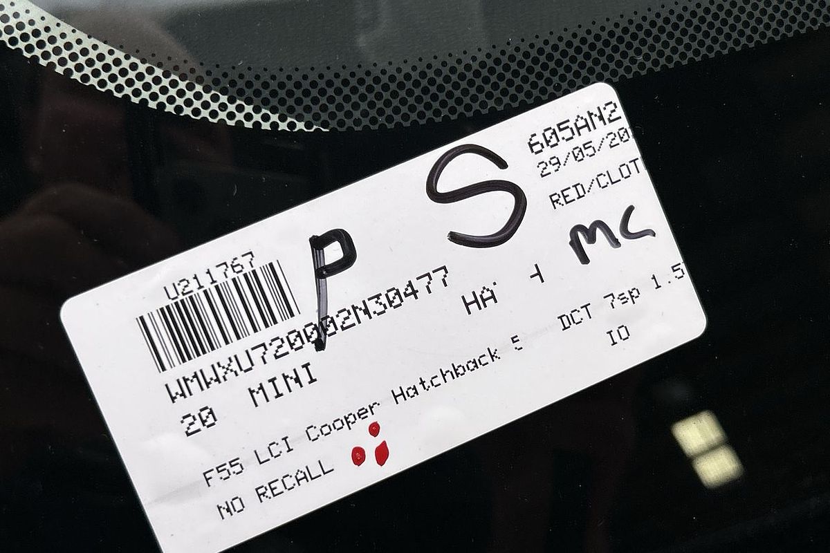 2020 MINI Hatch Cooper F55 LCI