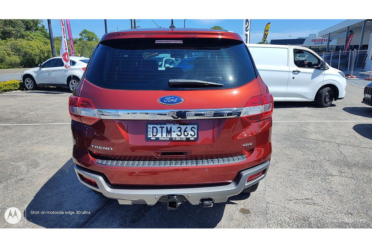 2018 Ford Everest Trend UA