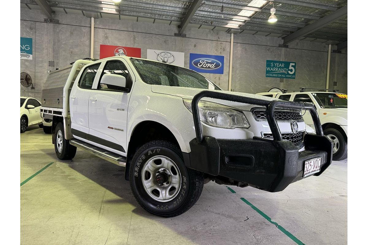 2012 Holden Colorado LX (4x4) RG 4X4