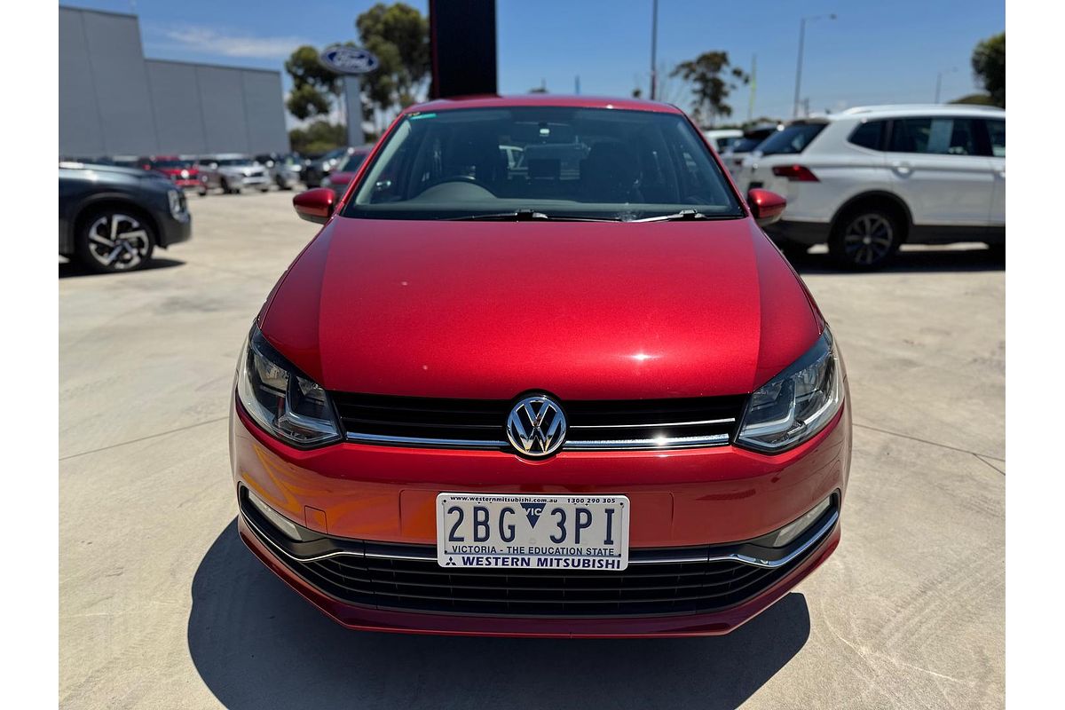 2015 Volkswagen Polo 81TSI Comfortline 6R