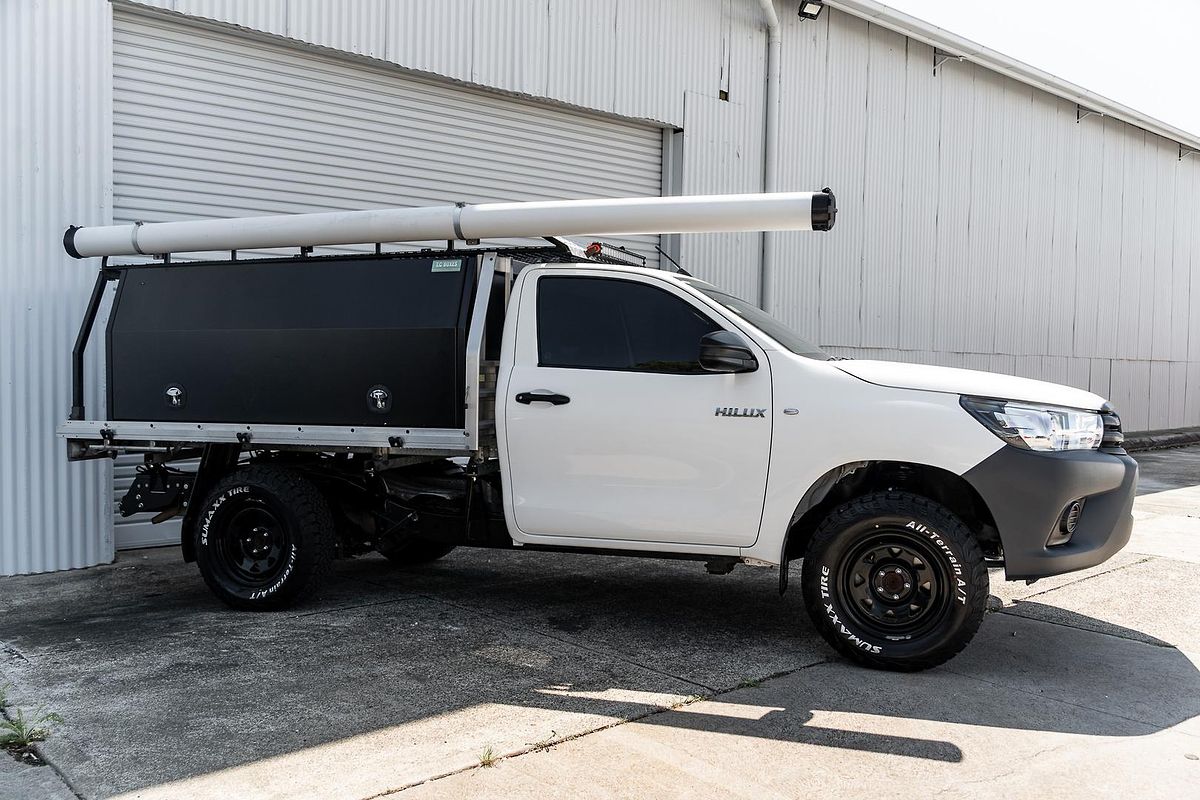 2019 Toyota Hilux Workmate TGN121R Rear Wheel Drive