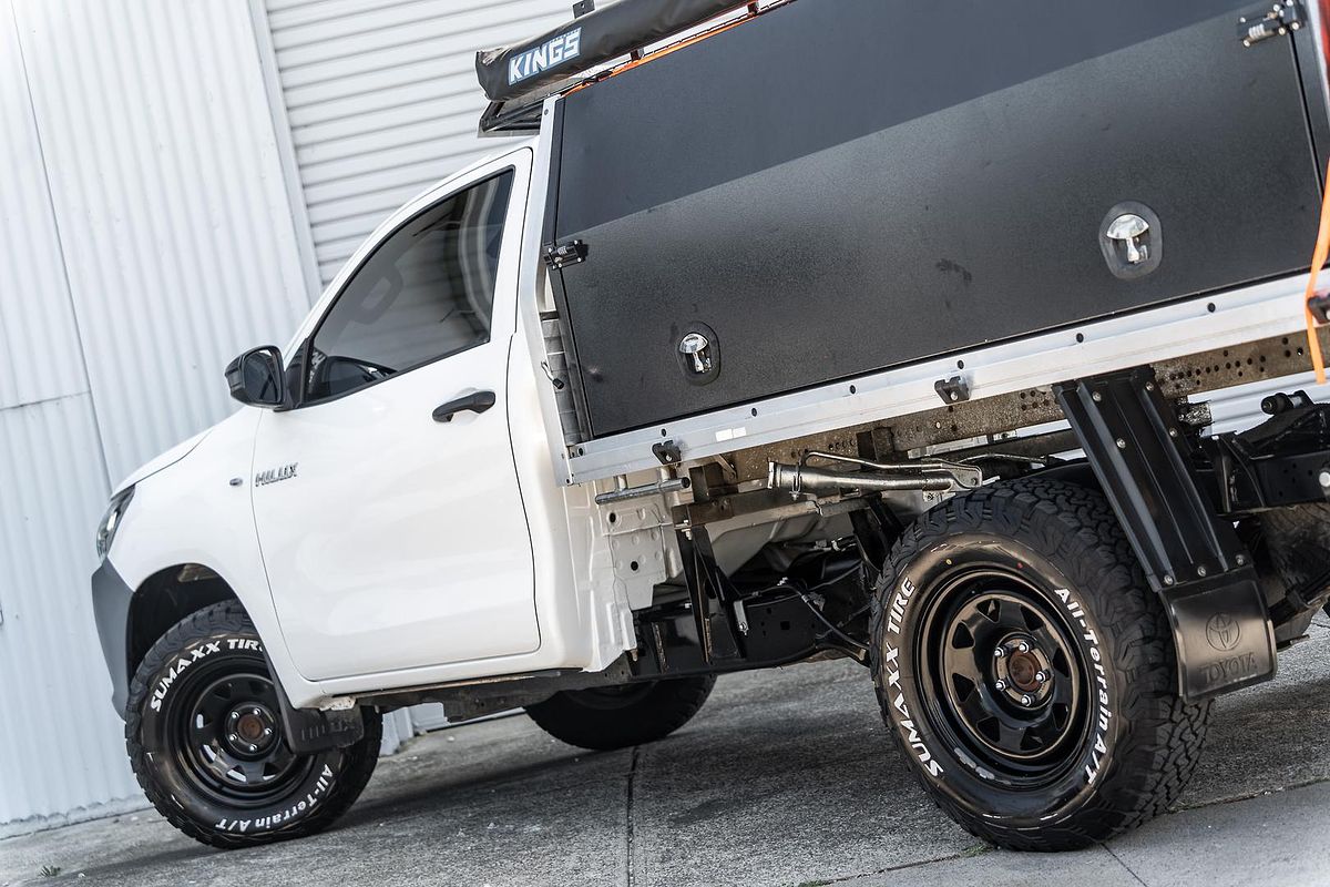 2019 Toyota Hilux Workmate TGN121R Rear Wheel Drive