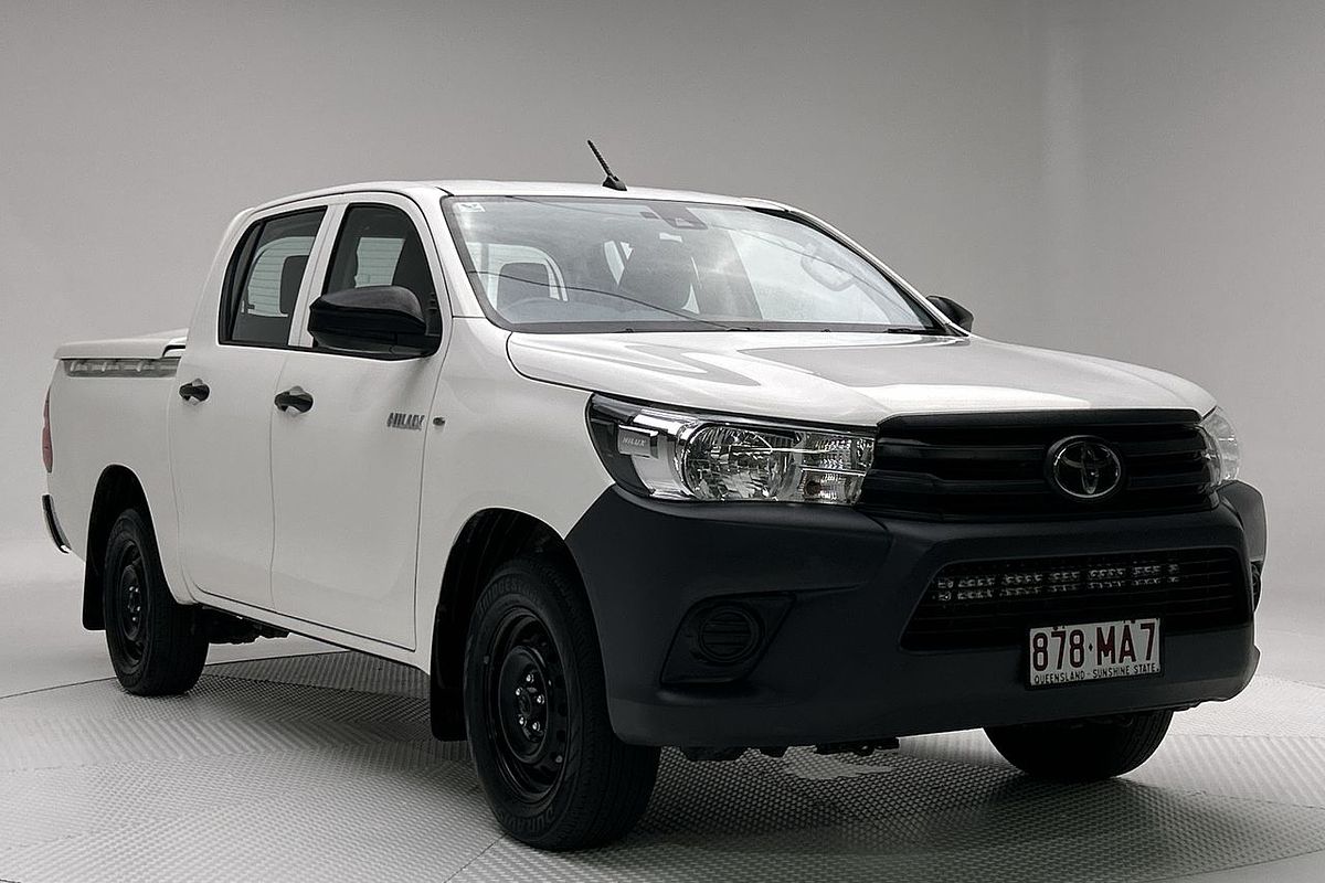 2019 Toyota Hilux Workmate TGN121R Rear Wheel Drive