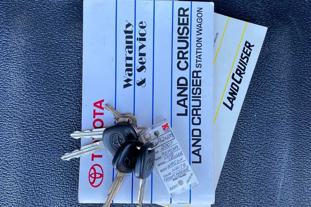 2007 Toyota LANDCRUISER Workmate VDJ76R