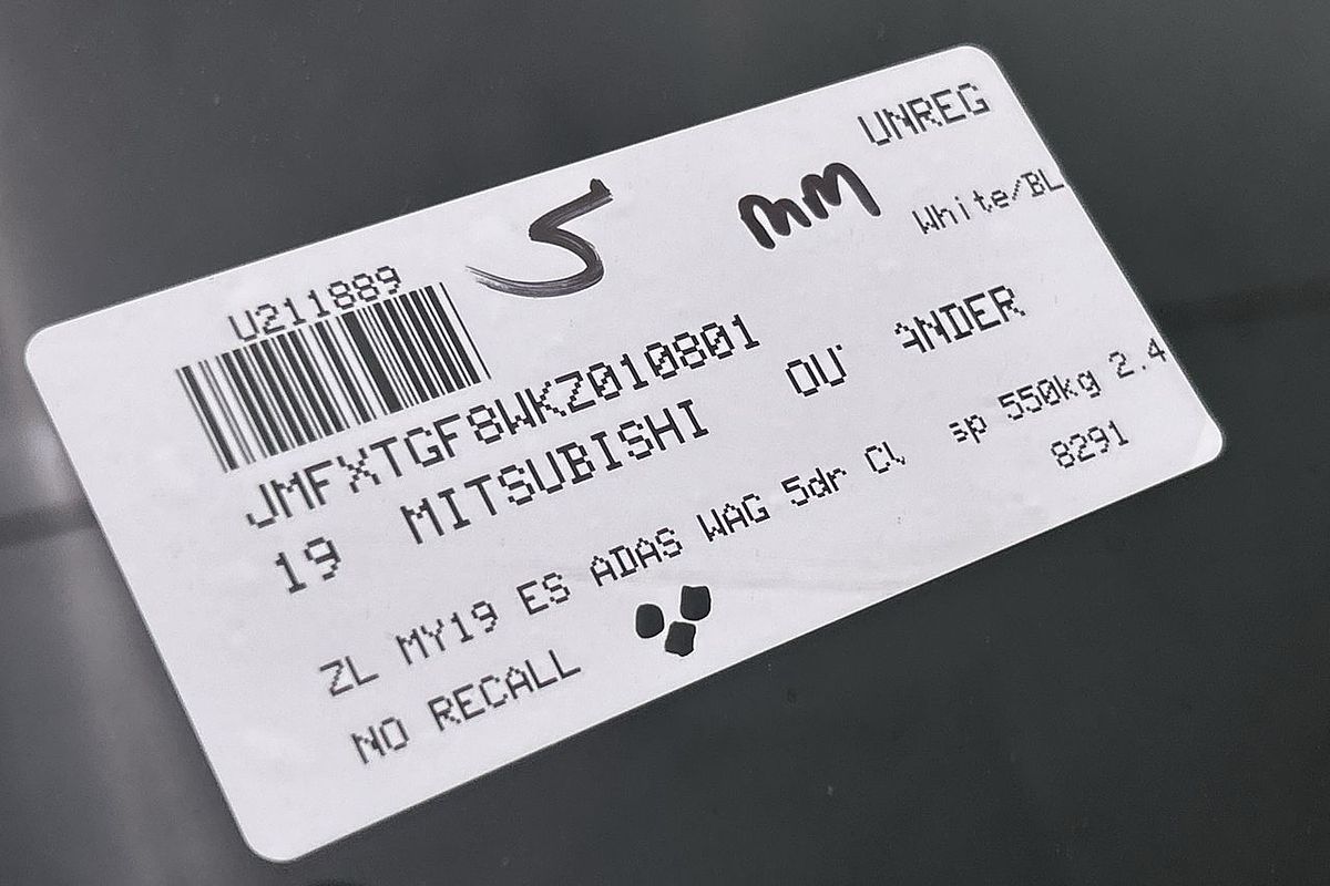 2019 Mitsubishi Outlander ES ADAS ZL