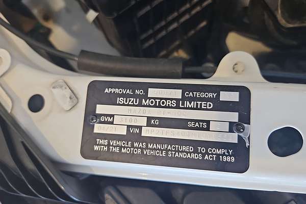 2021 Mazda BT-50 XT TF 4X4