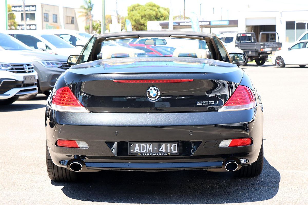 2006 BMW 6 Series 650i E64