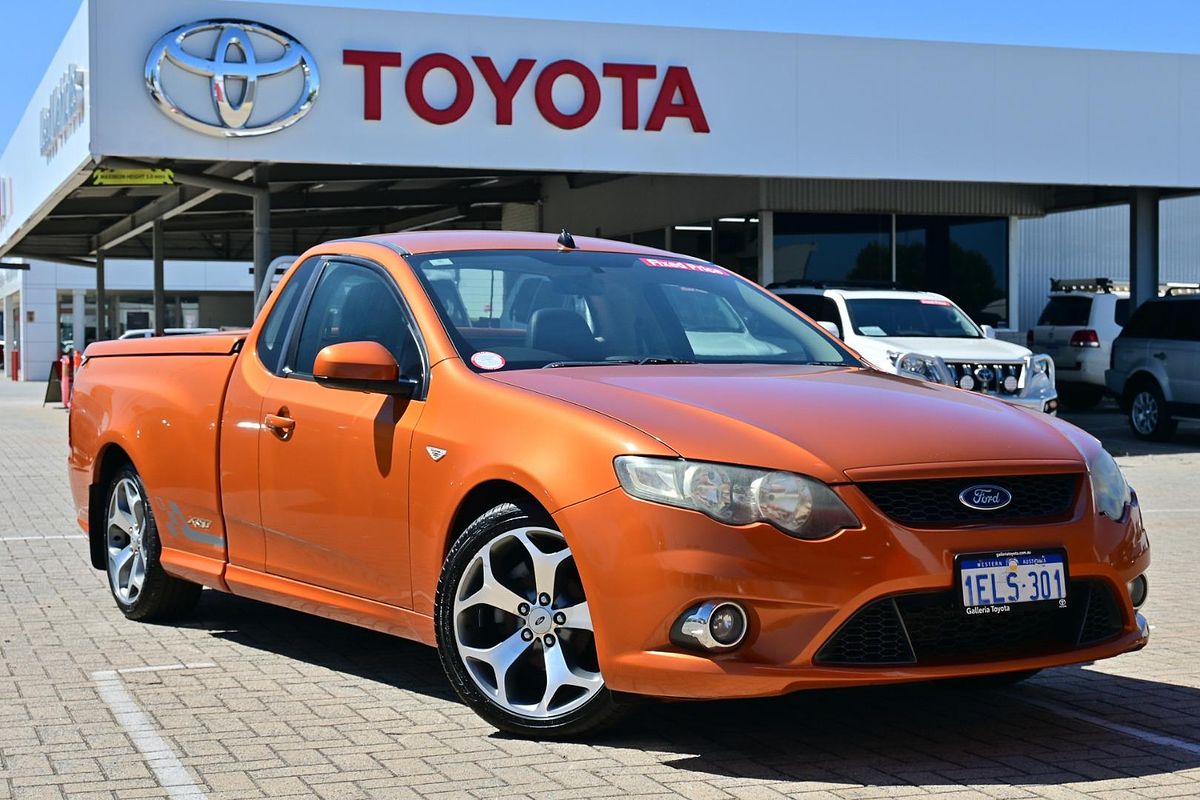 2010 Ford Falcon Ute XR6 50th Anniversary FG Rear Wheel Drive