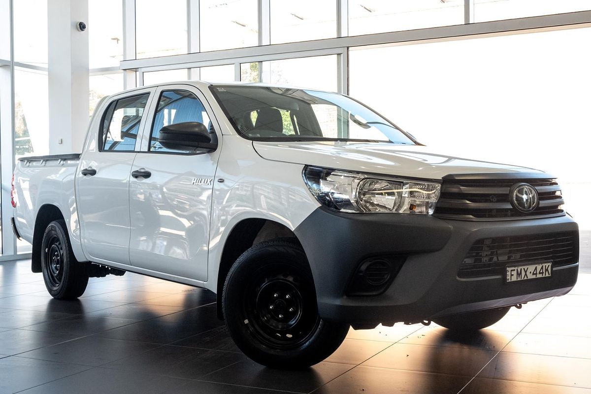 2022 Toyota Hilux Workmate TGN121R Rear Wheel Drive