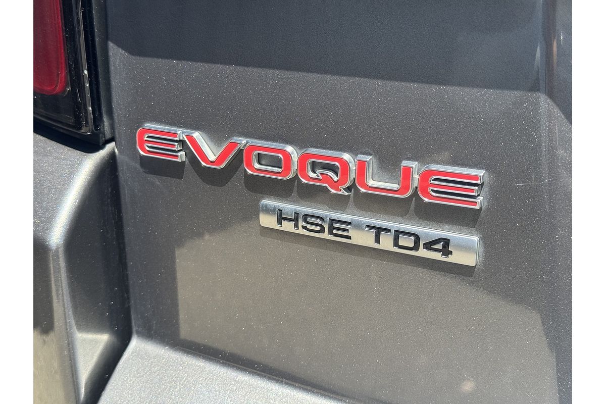 2016 Land Rover Range Rover Evoque TD4 180 HSE Dynamic L538
