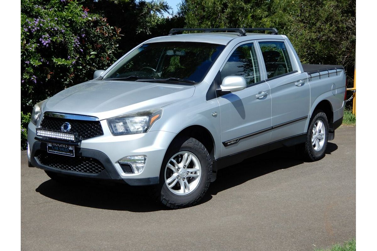 2014 SsangYong Actyon Sports SX Q100 MY12 Rear Wheel Drive