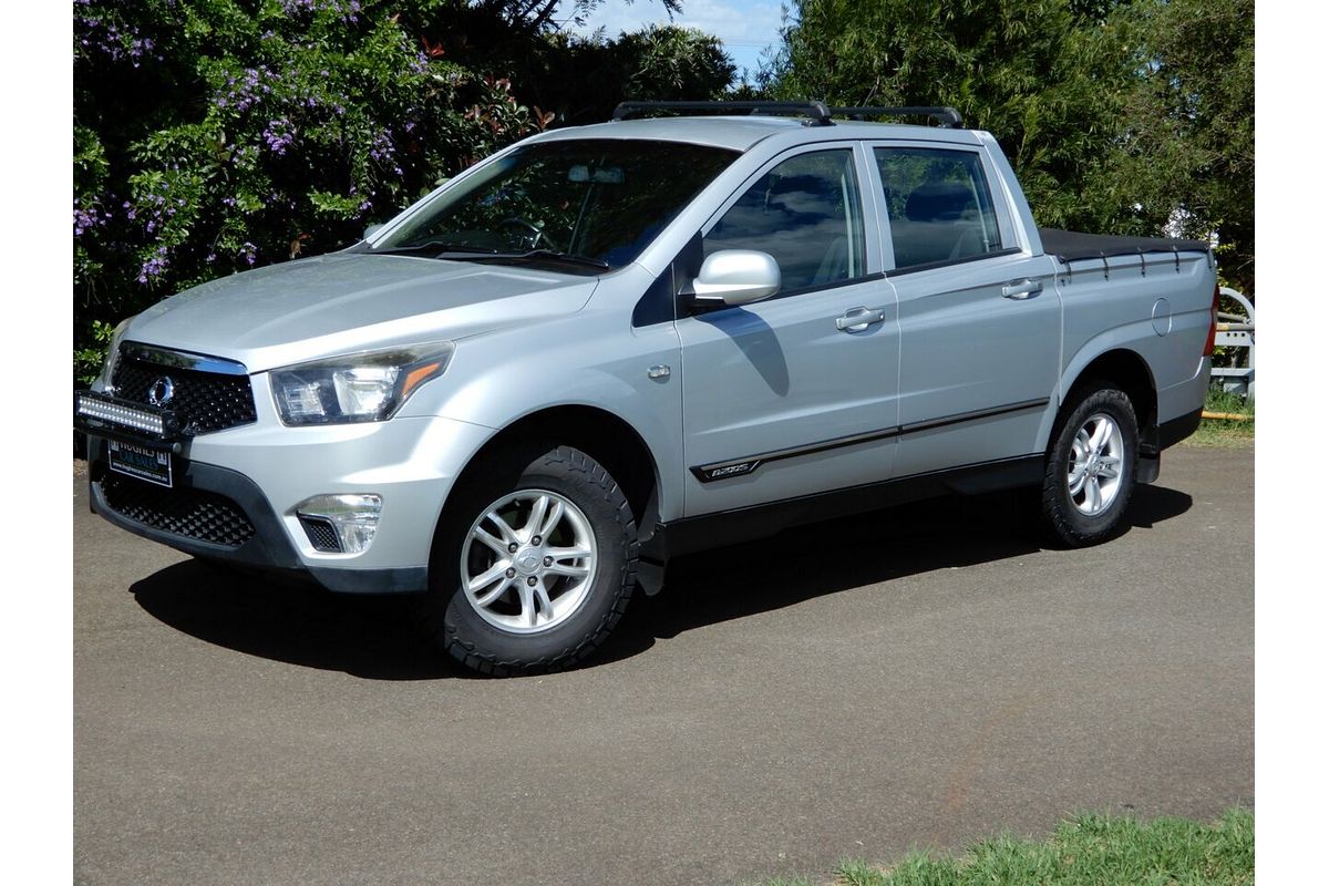 2014 SsangYong Actyon Sports SX Q100 MY12 Rear Wheel Drive