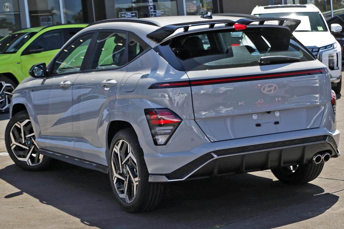 2024 Hyundai Kona N Line in Cyber Grey | New SUV | Capalaba QLD