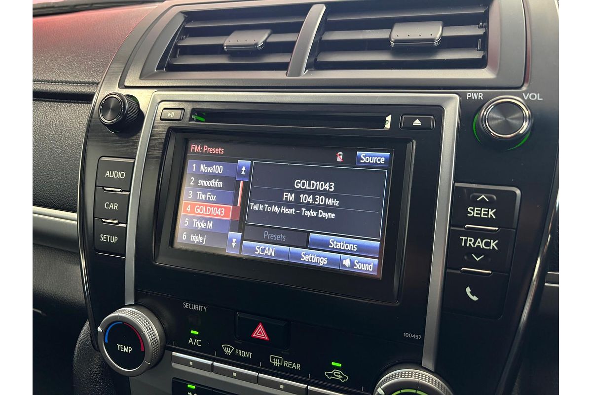 2016 Toyota Camry Altise ASV50R