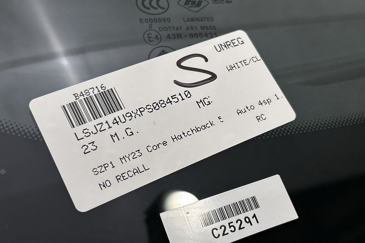 2023 MG MG3 Core