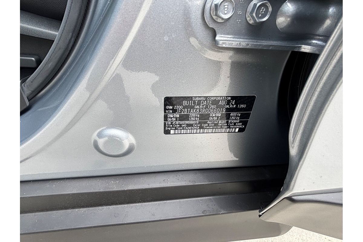 2024 Subaru Outback AWD Sport XT 6GEN