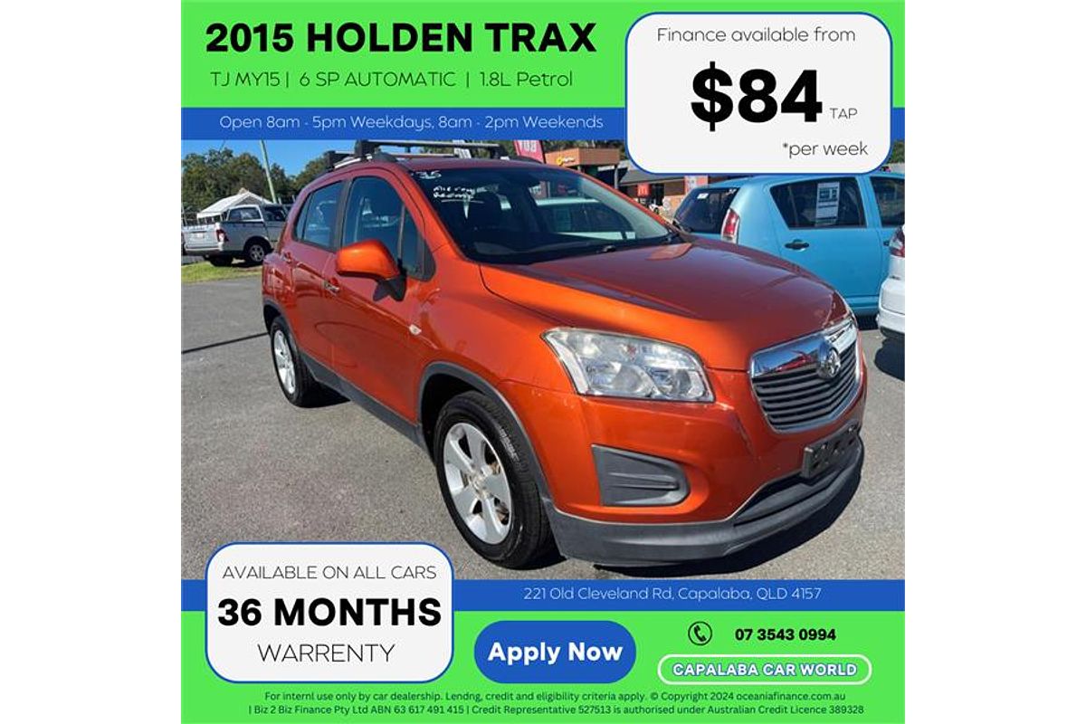 2015 Holden TRAX LS ACTIVE TJ MY15