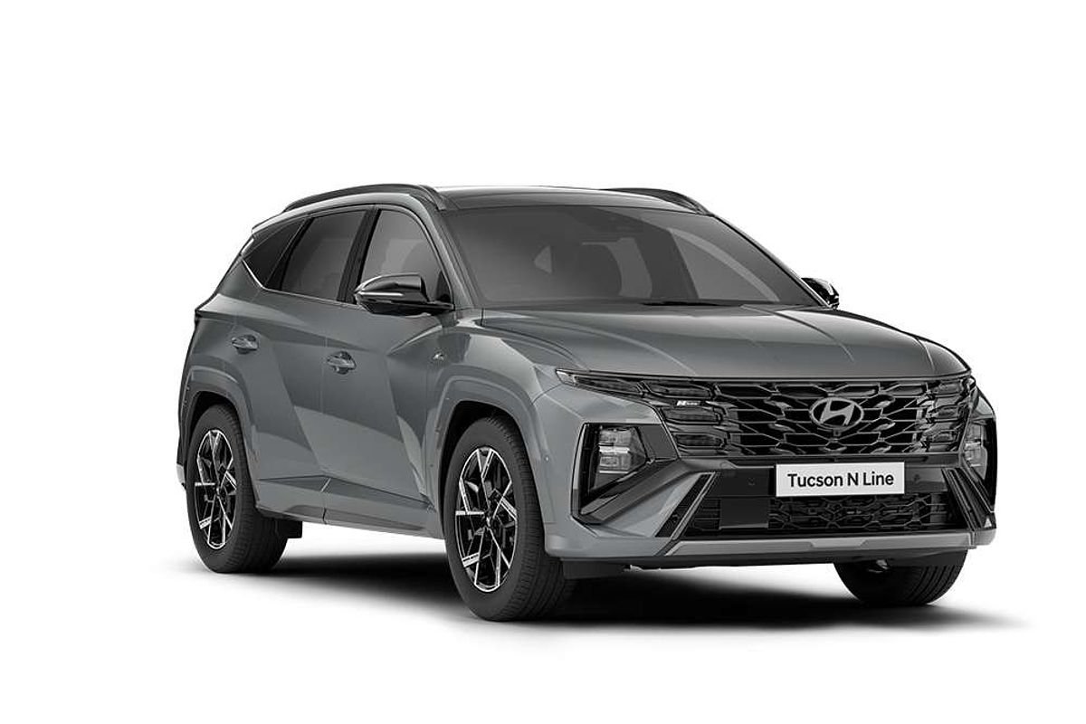 SOLD 2025 Hyundai Tucson Premium N Line in TITAN GREY | New SUV ...