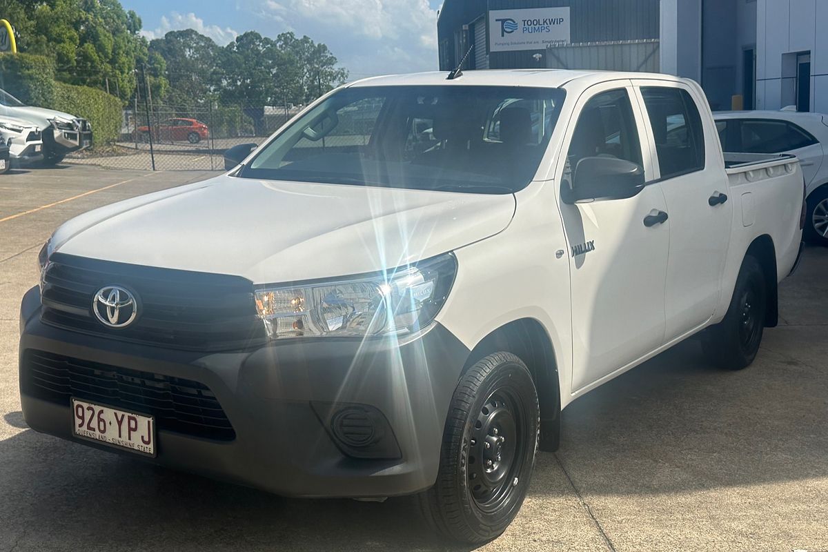 2018 Toyota Hilux Workmate TGN121R Rear Wheel Drive