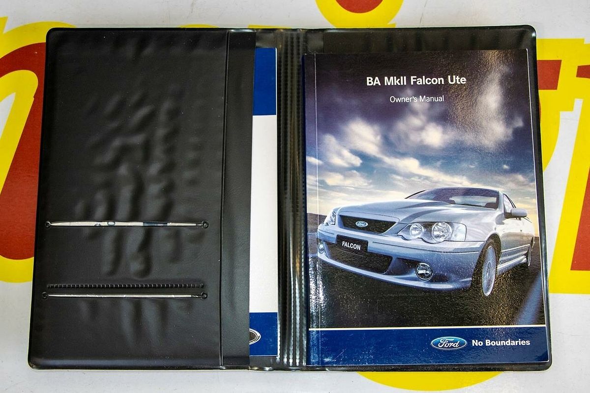 2005 Ford Falcon Ute XR8 BA Mk II Rear Wheel Drive
