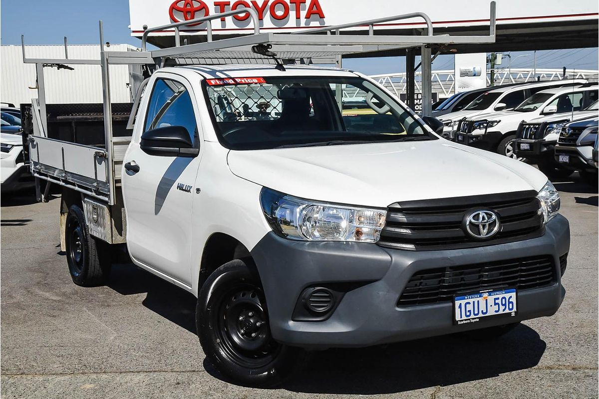 2019 Toyota Hilux Workmate TGN121R Rear Wheel Drive