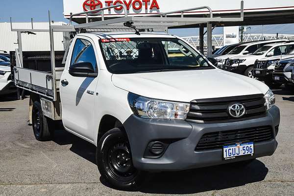 2019 Toyota Hilux Workmate TGN121R Rear Wheel Drive