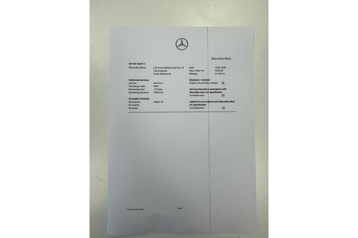 2019 Mercedes-Benz A-Class A250 W177