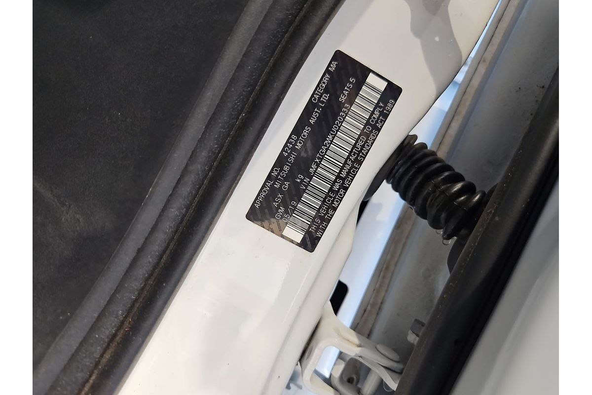 2019 Mitsubishi ASX ES ADAS XC