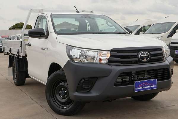 2021 Toyota Hilux Workmate TGN121R Rear Wheel Drive