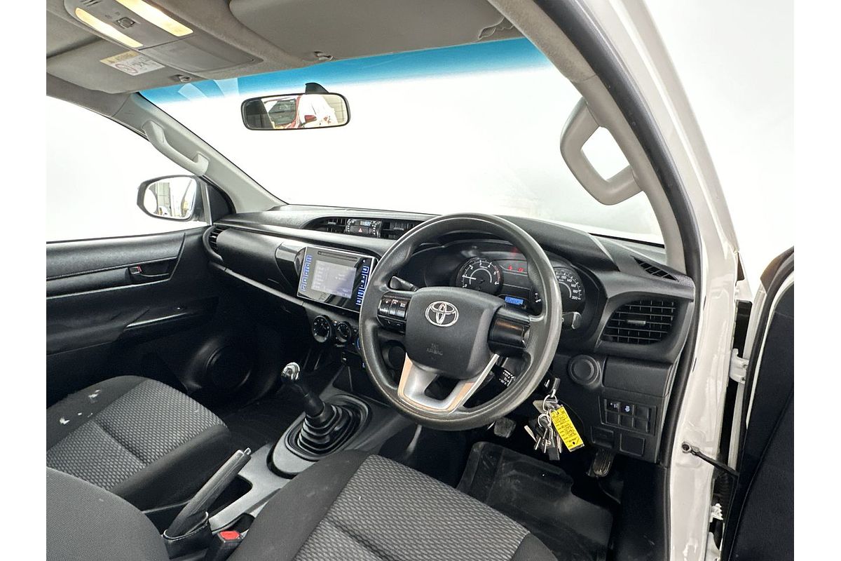 2017 Toyota Hilux Workmate GUN122R Rear Wheel Drive