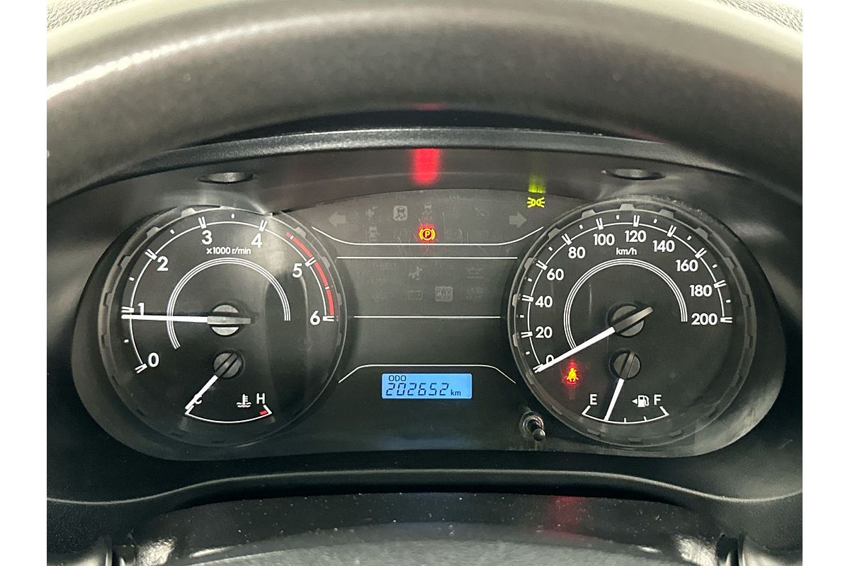 2017 Toyota Hilux Workmate GUN122R Rear Wheel Drive