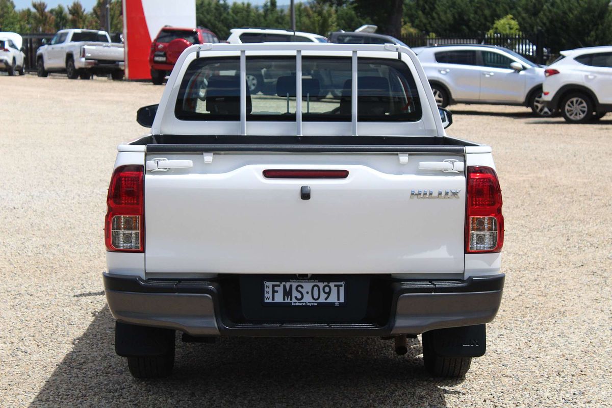 2018 Toyota Hilux Workmate TGN121R Rear Wheel Drive