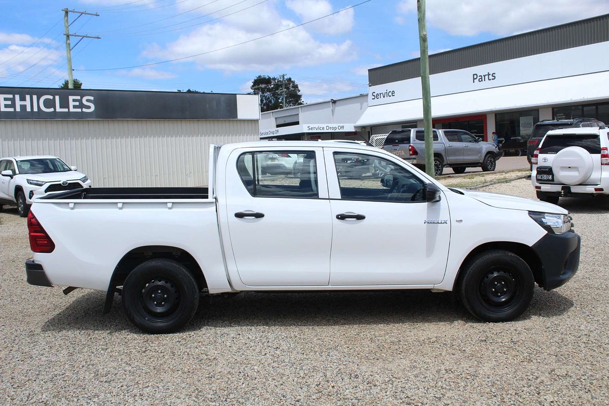 2018 Toyota Hilux Workmate TGN121R Rear Wheel Drive
