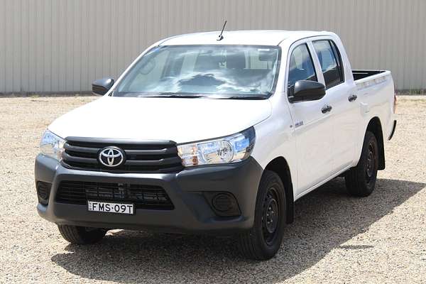 2018 Toyota Hilux Workmate TGN121R Rear Wheel Drive