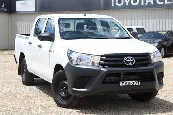 2018 Toyota Hilux Workmate TGN121R Rear Wheel Drive