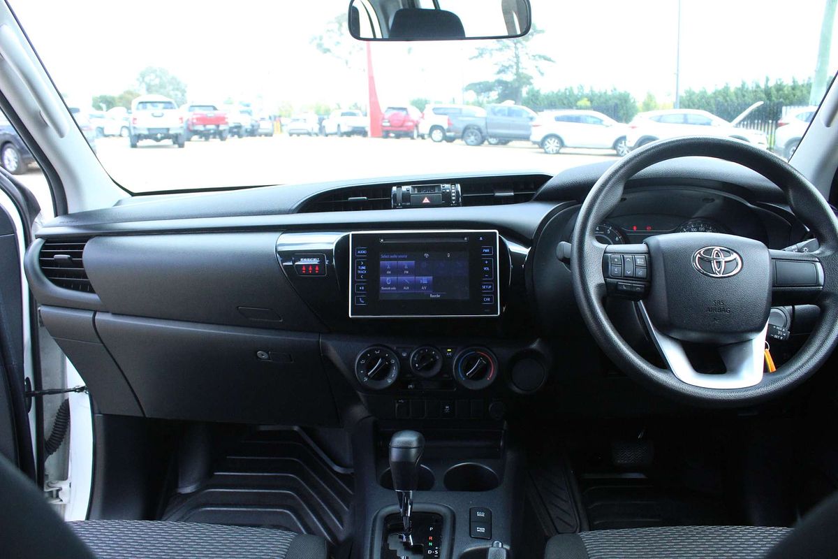 2018 Toyota Hilux Workmate TGN121R Rear Wheel Drive