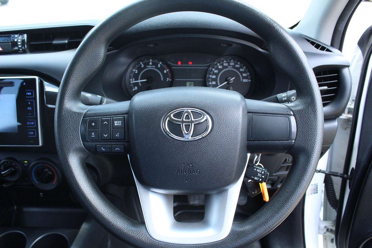 2018 Toyota Hilux Workmate TGN121R Rear Wheel Drive