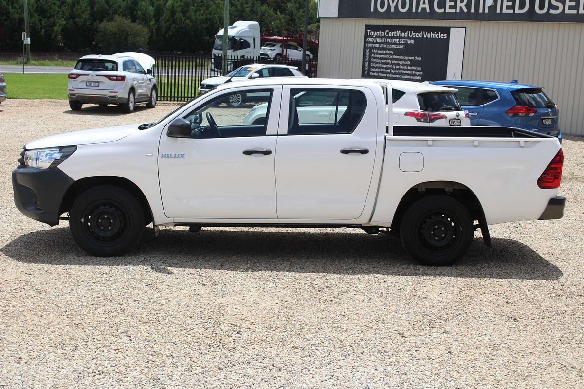 2018 Toyota Hilux Workmate TGN121R Rear Wheel Drive