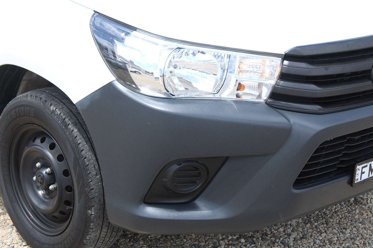 2018 Toyota Hilux Workmate TGN121R Rear Wheel Drive