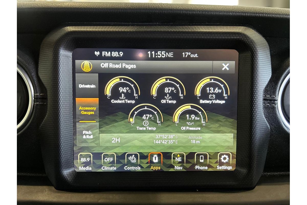 2020 Jeep Gladiator Overland JT All Wheel Drive