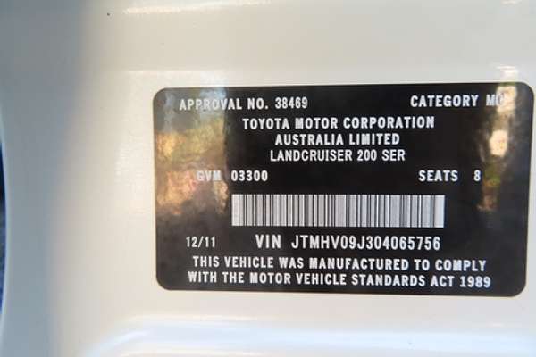 2011 Toyota Landcruiser Altitude VDJ200R