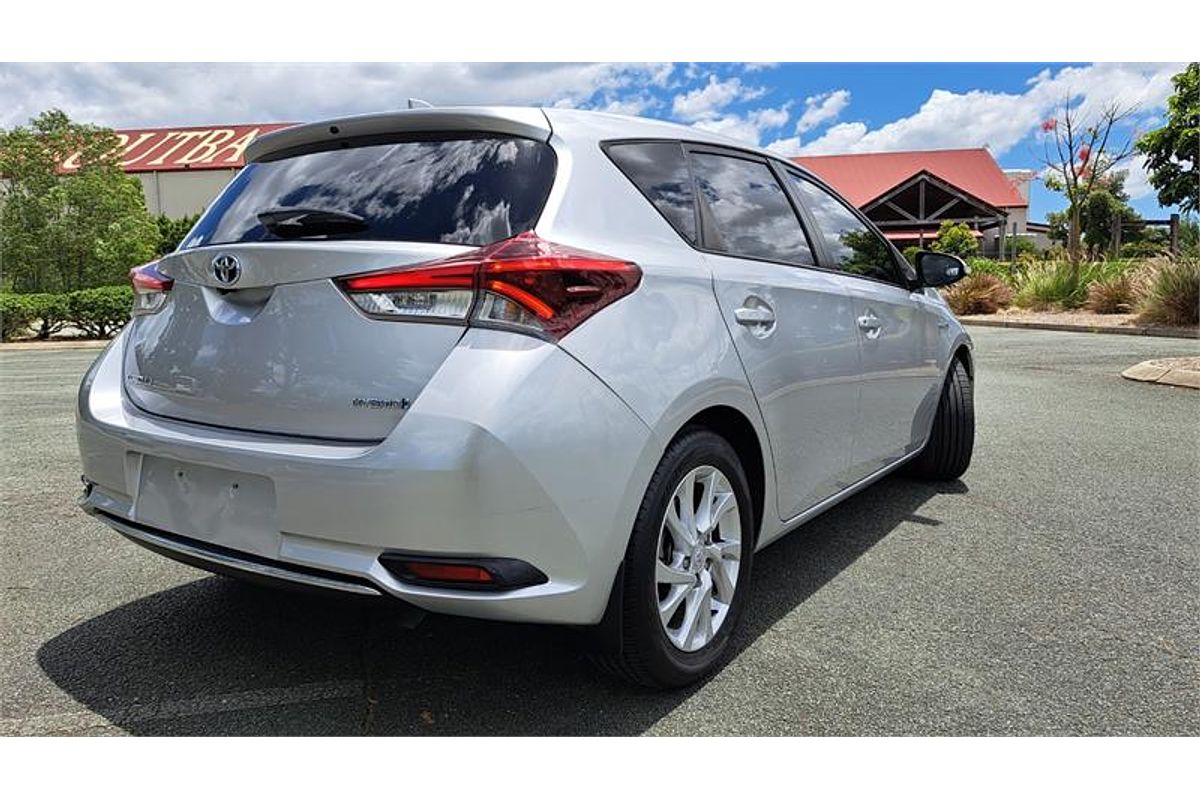 2018 Toyota COROLLA HYBRID ZWE186R MY16