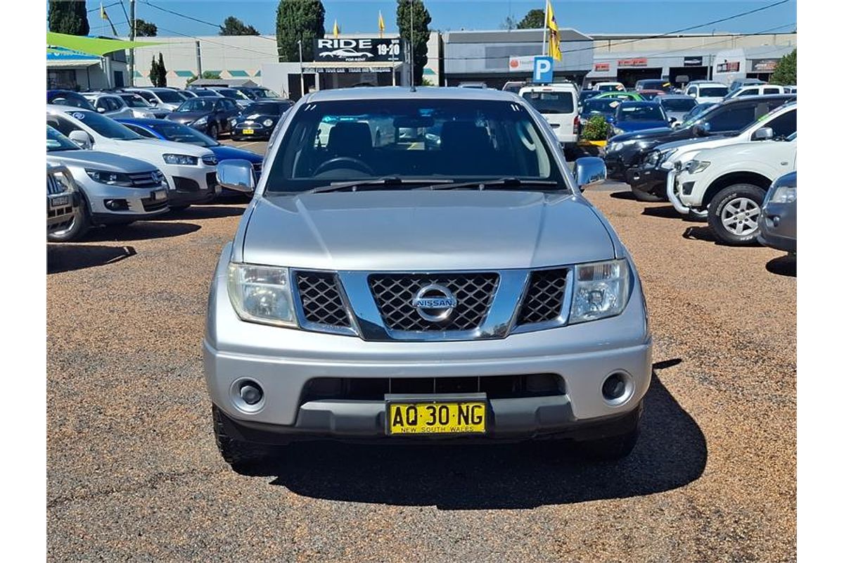 2007 Nissan Navara ST-X D40 Rear Wheel Drive