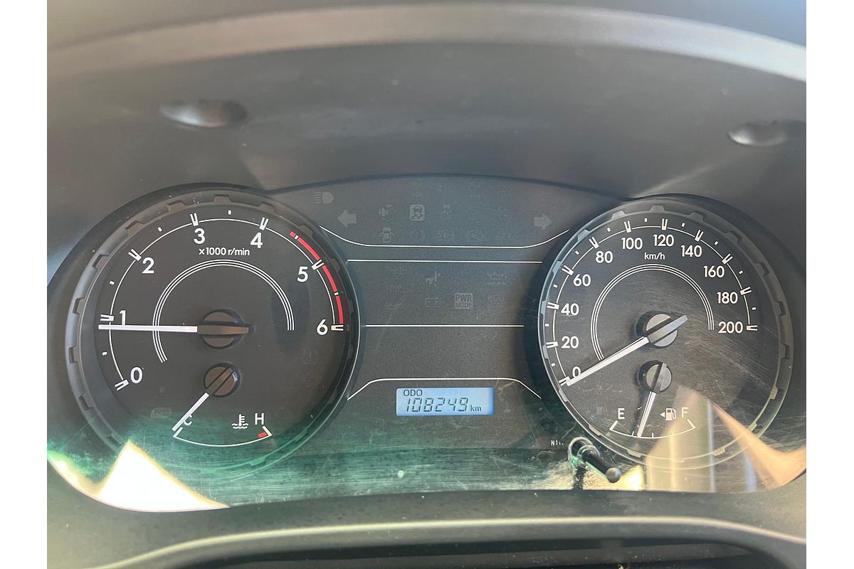 2018 Toyota Hilux Workmate GUN122R Rear Wheel Drive