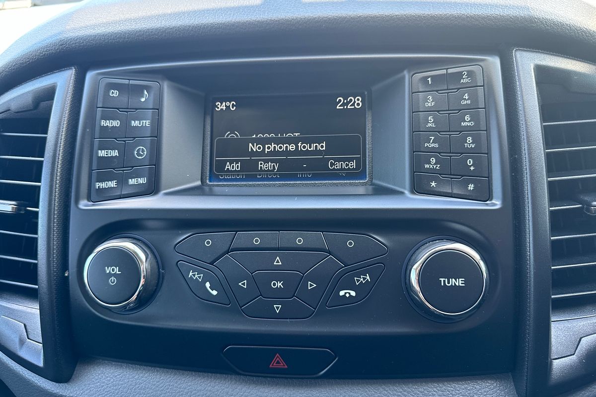 2018 Ford Ranger XL PX MkII 4X4