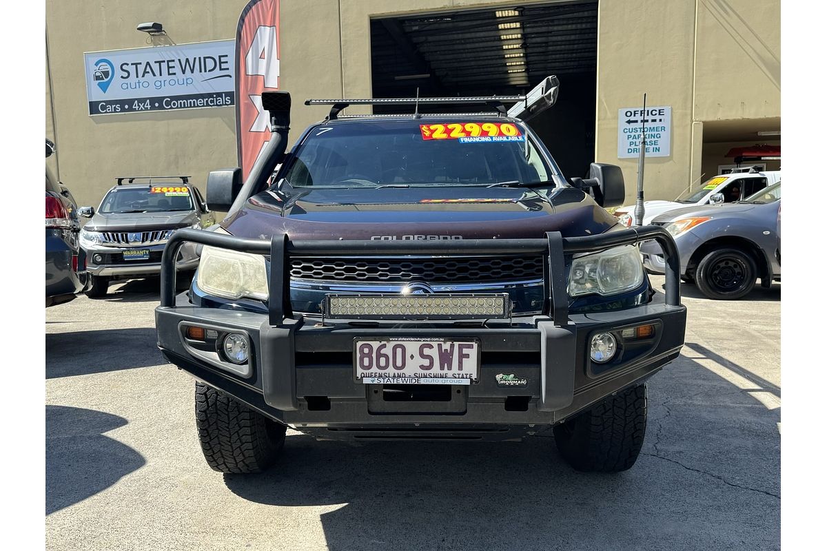 2013 Holden Colorado LX (4x4) RG 4X4
