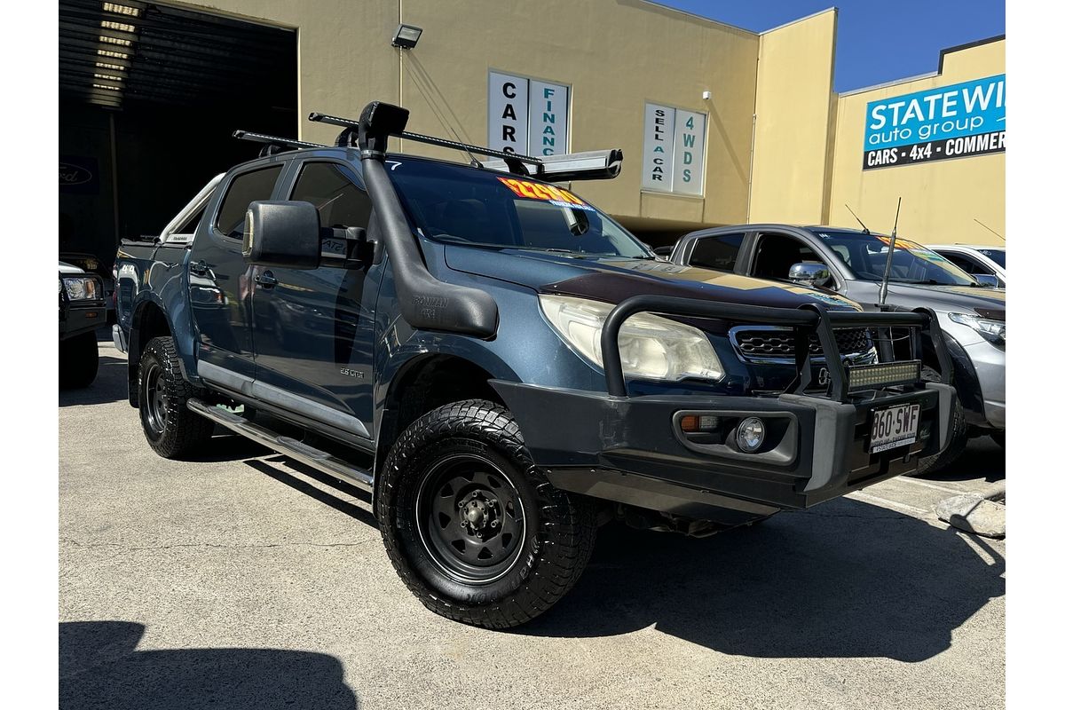 2013 Holden Colorado LX (4x4) RG 4X4